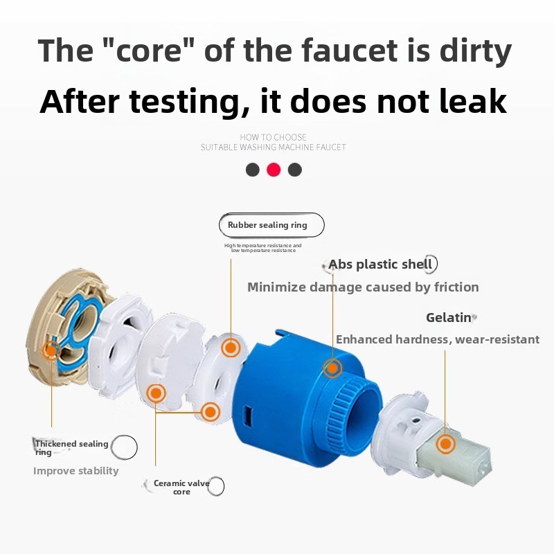 Basin Mixer Cartridge - خرطوشة سيراميك 35 مم 40 مم