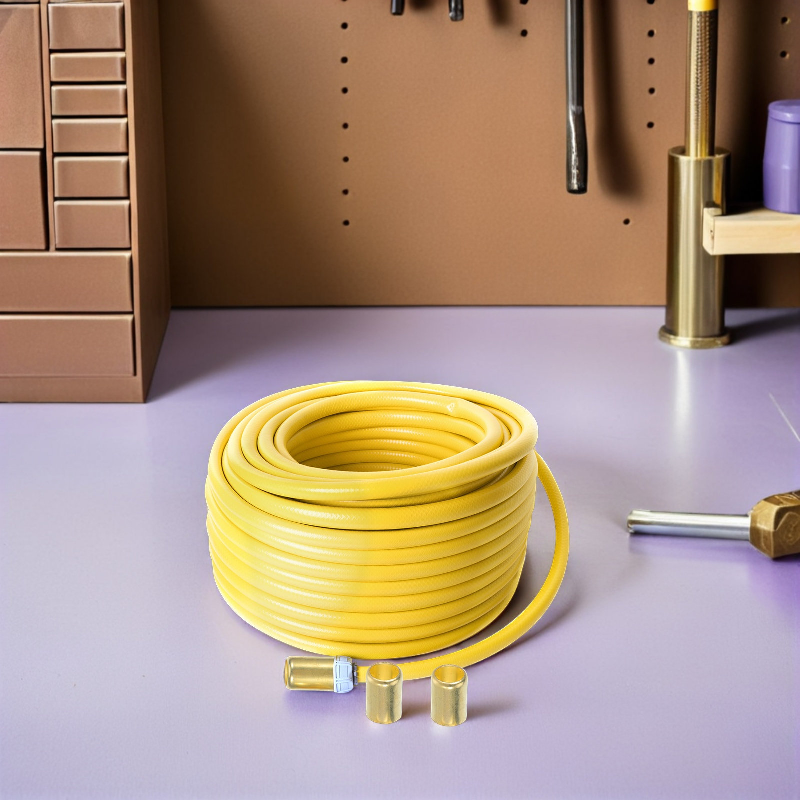 Compression Fitting Brass - 10 قطع من وصلات الضغط المصنوعة