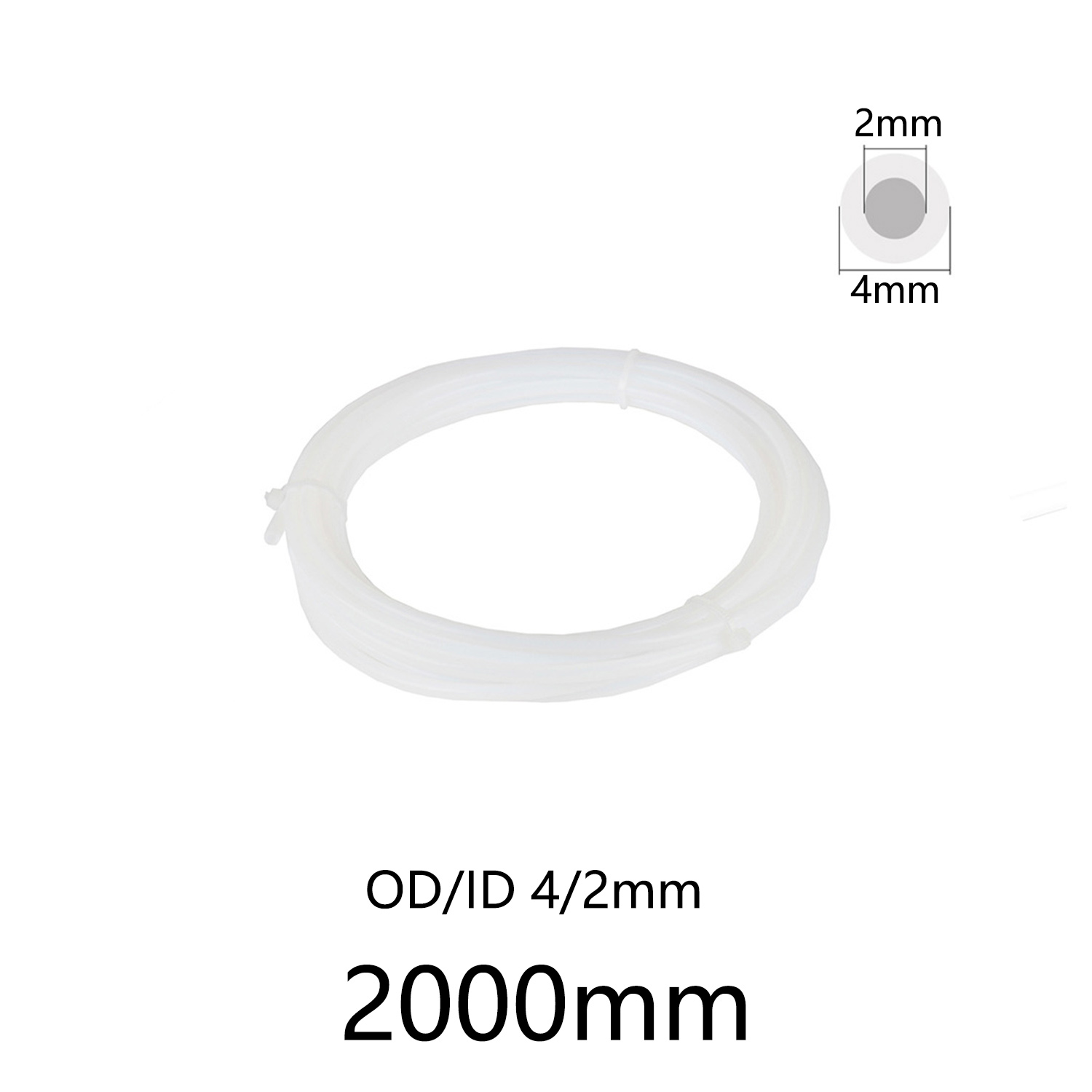Ptfe Tape Thread - أنبوب PTFE واحد بقطر خارجي 4