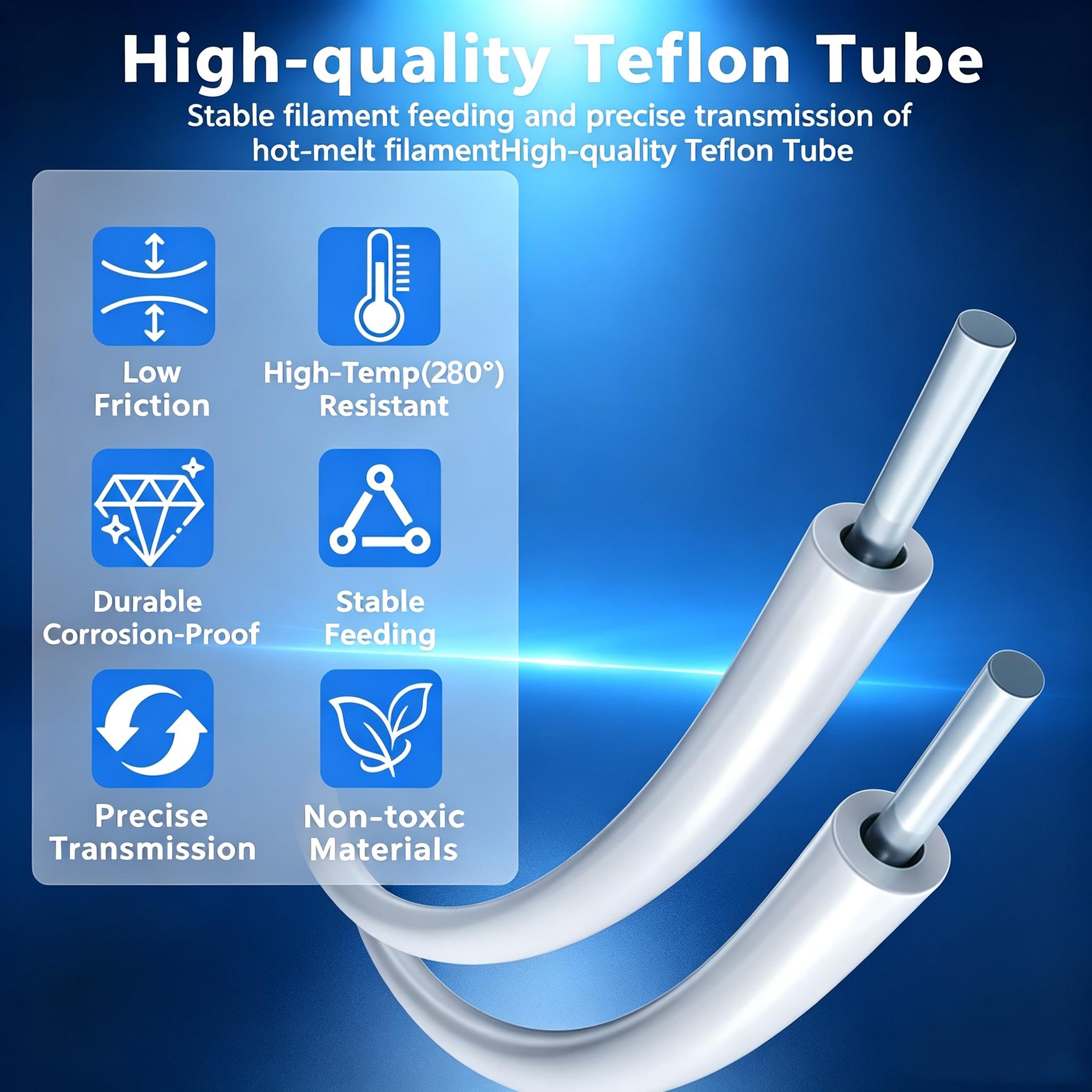 أنبوب تفلون PTFE مقاس 2.5 × 4  - مراجعة Ptfe Tape Thread وسعره