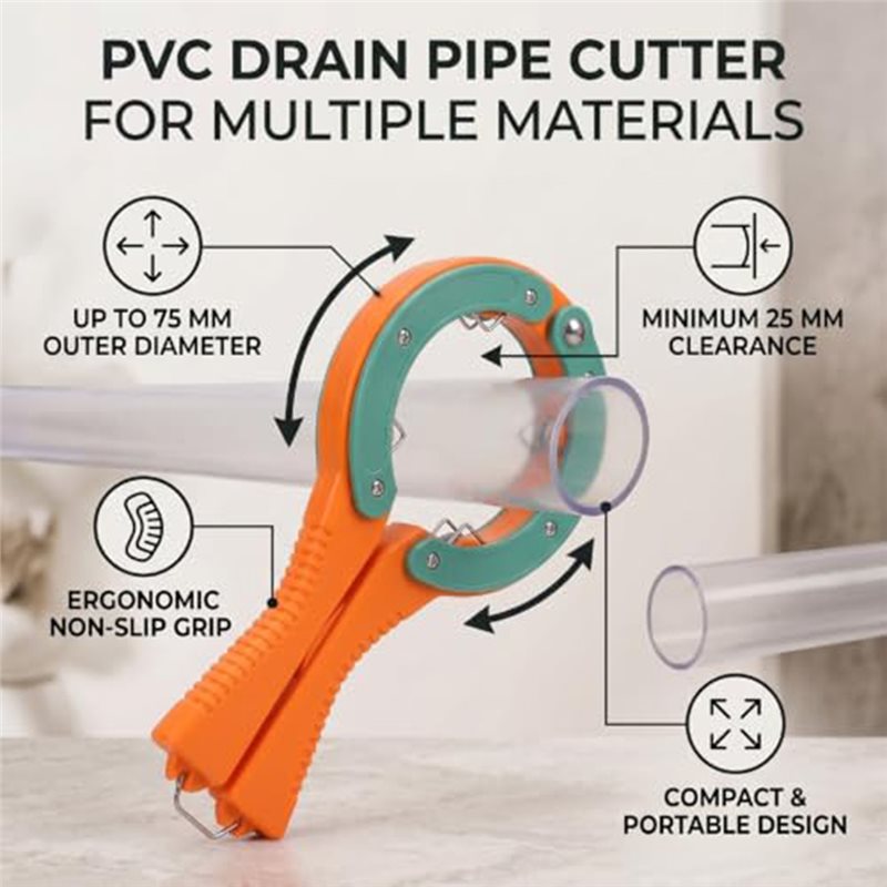 قاطع أنابيب RABIT AS59، مقبض م - مراجعة Pipe Cutter Ratchet وسعره