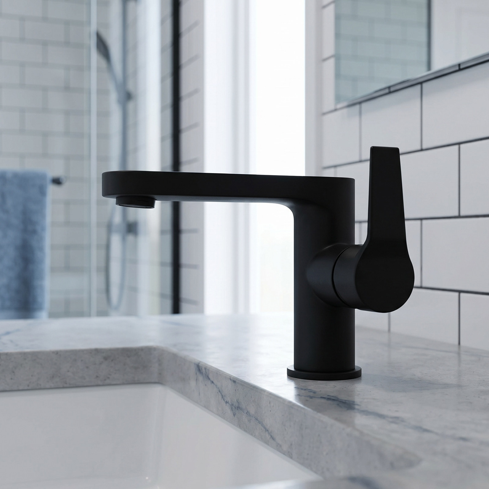 مقبض صنبور حوض أسود غير لامع ب - مراجعة Basin Mixer Cartridge وسعره
