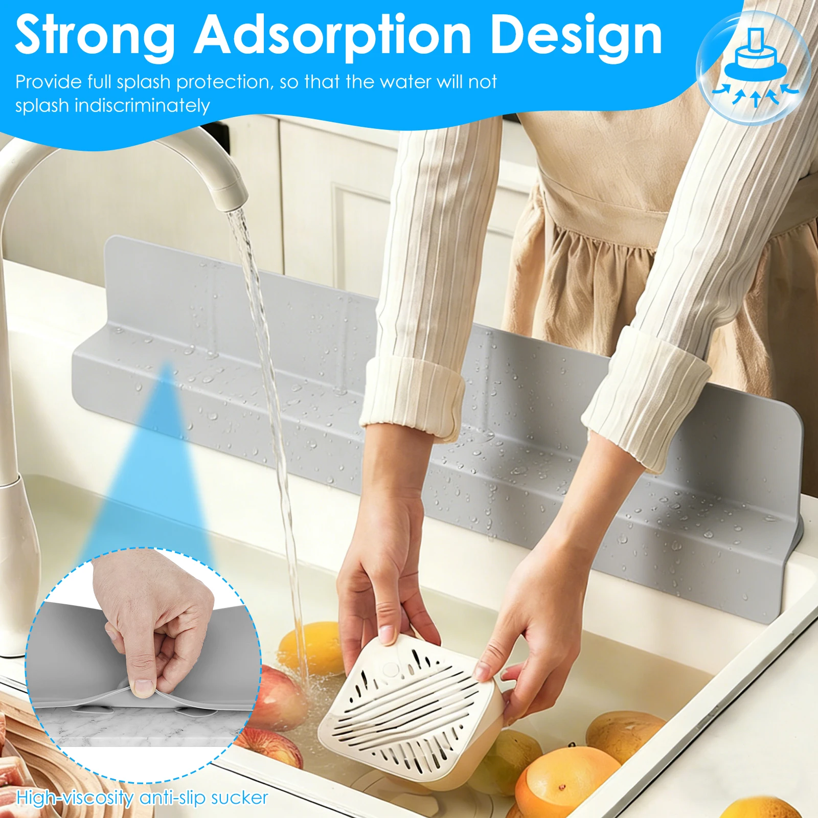 واقي رذاذ السيليكون للمغسلة، ح - مراجعة Silicone Tap Washer وسعره