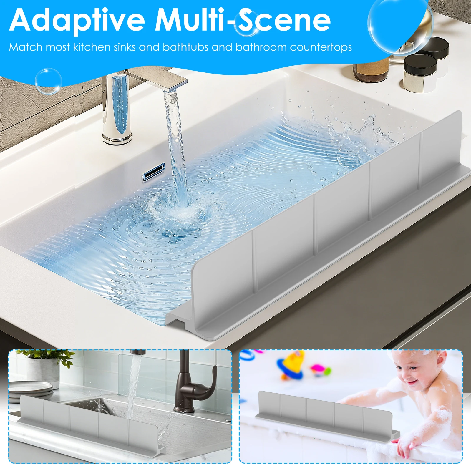 واقي رذاذ السيليكون للمغسلة، ح - مراجعة Silicone Tap Washer وسعره