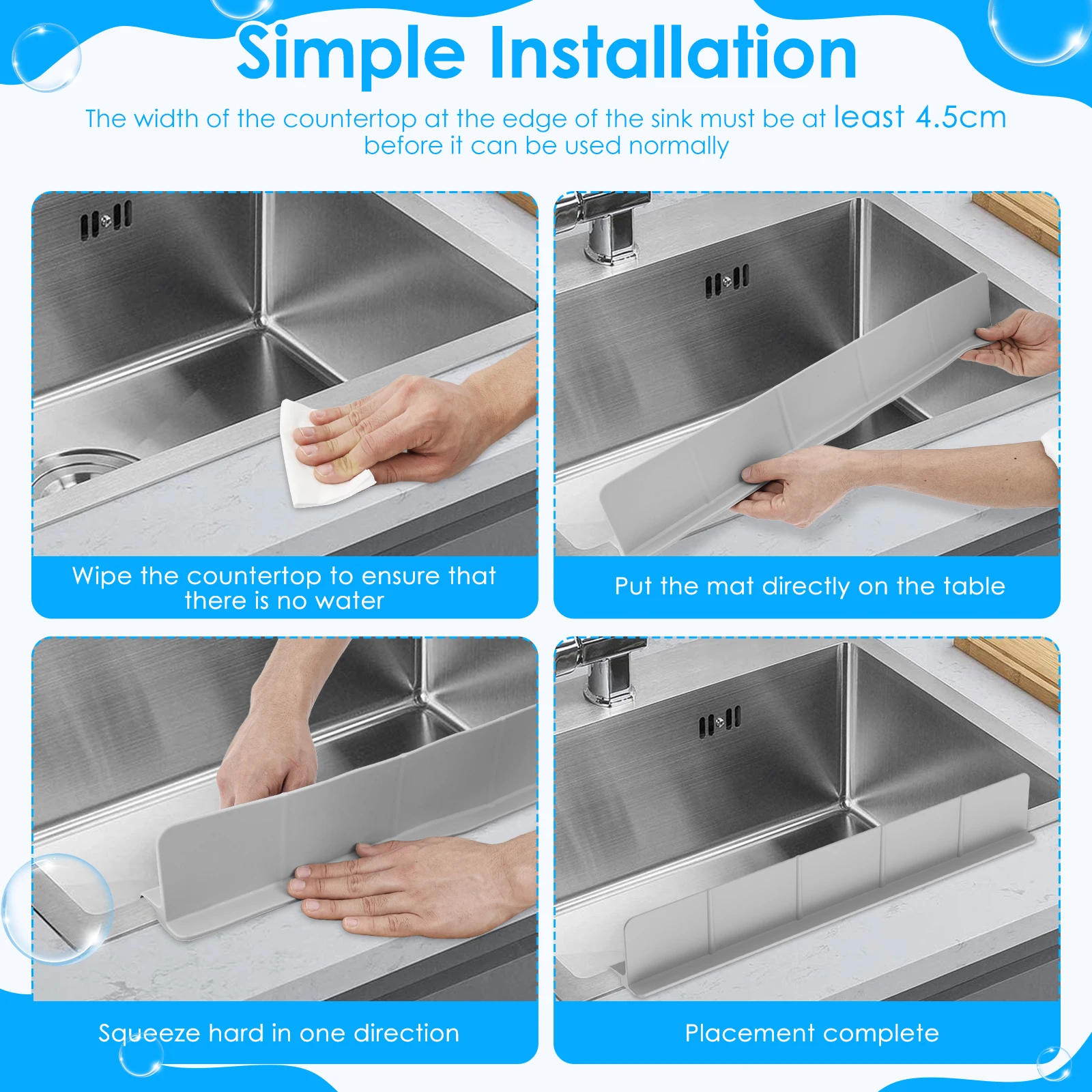 واقي رذاذ السيليكون للمغسلة، ح - مراجعة Silicone Tap Washer وسعره