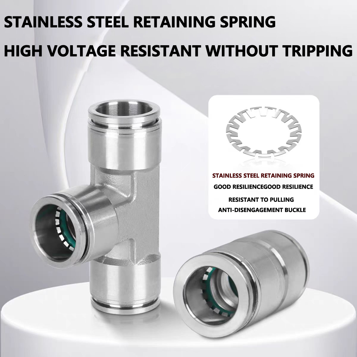 وصلات خراطيم هوائية من الفولاذ - مراجعة Compression Fitting Brass وسعره
