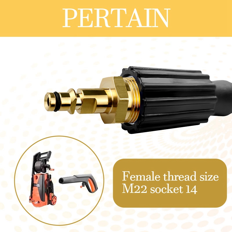 جهاز تنظيف يعمل بالضغط العالي  - مراجعة Compression Fitting Brass وسعره