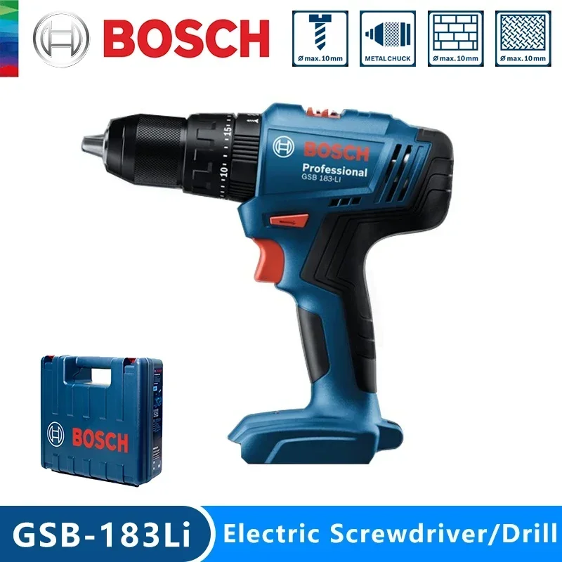 مثقاب بوسش GSB 183-LI الاحتراف - مراجعة Bosch Drill Gsb 18V وسعره